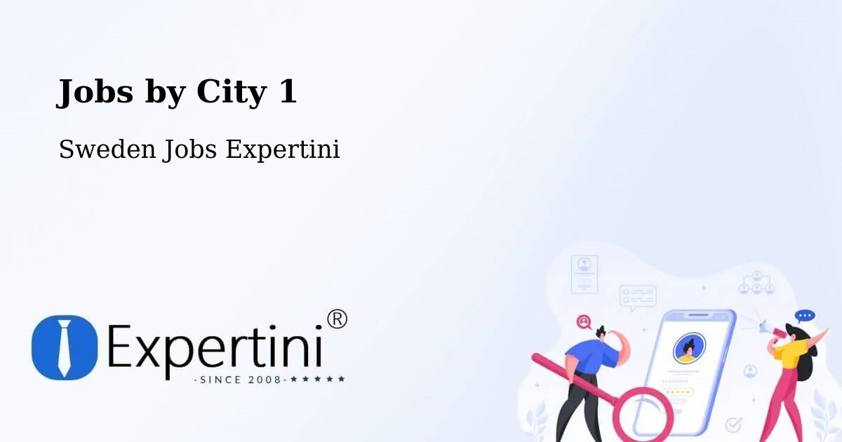 City Jobs in Sweden - Expertini